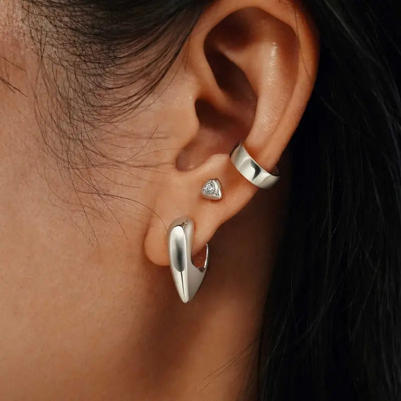 SC036-3M Butterfly Earrings in Gold Plated Silver