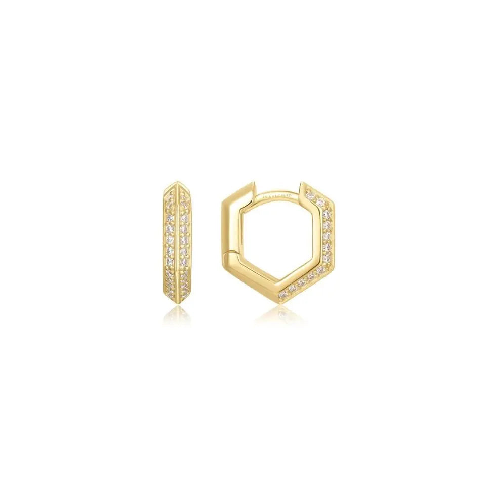 SC036-3M Butterfly Earrings in Gold Plated Silver