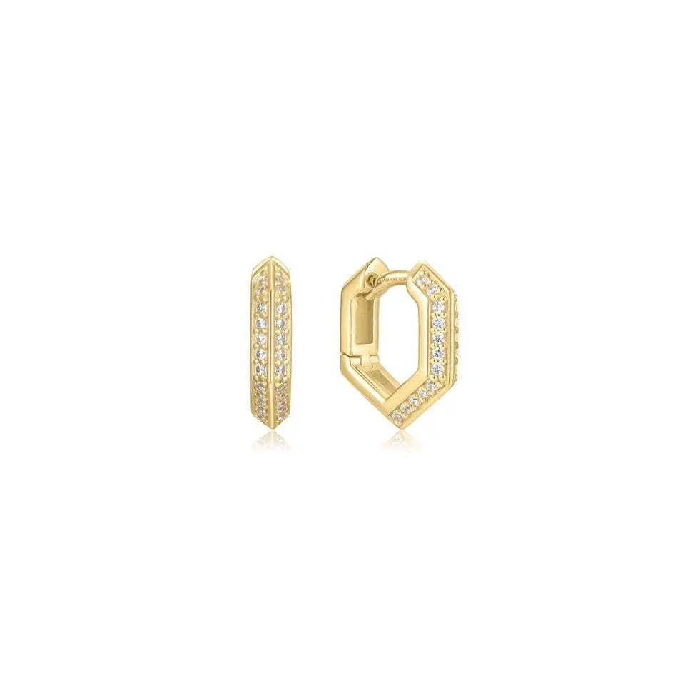 SC036-3M Butterfly Earrings in Gold Plated Silver