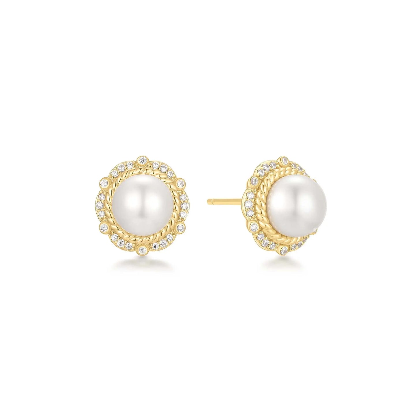SC036-3M Butterfly Earrings in Gold Plated Silver