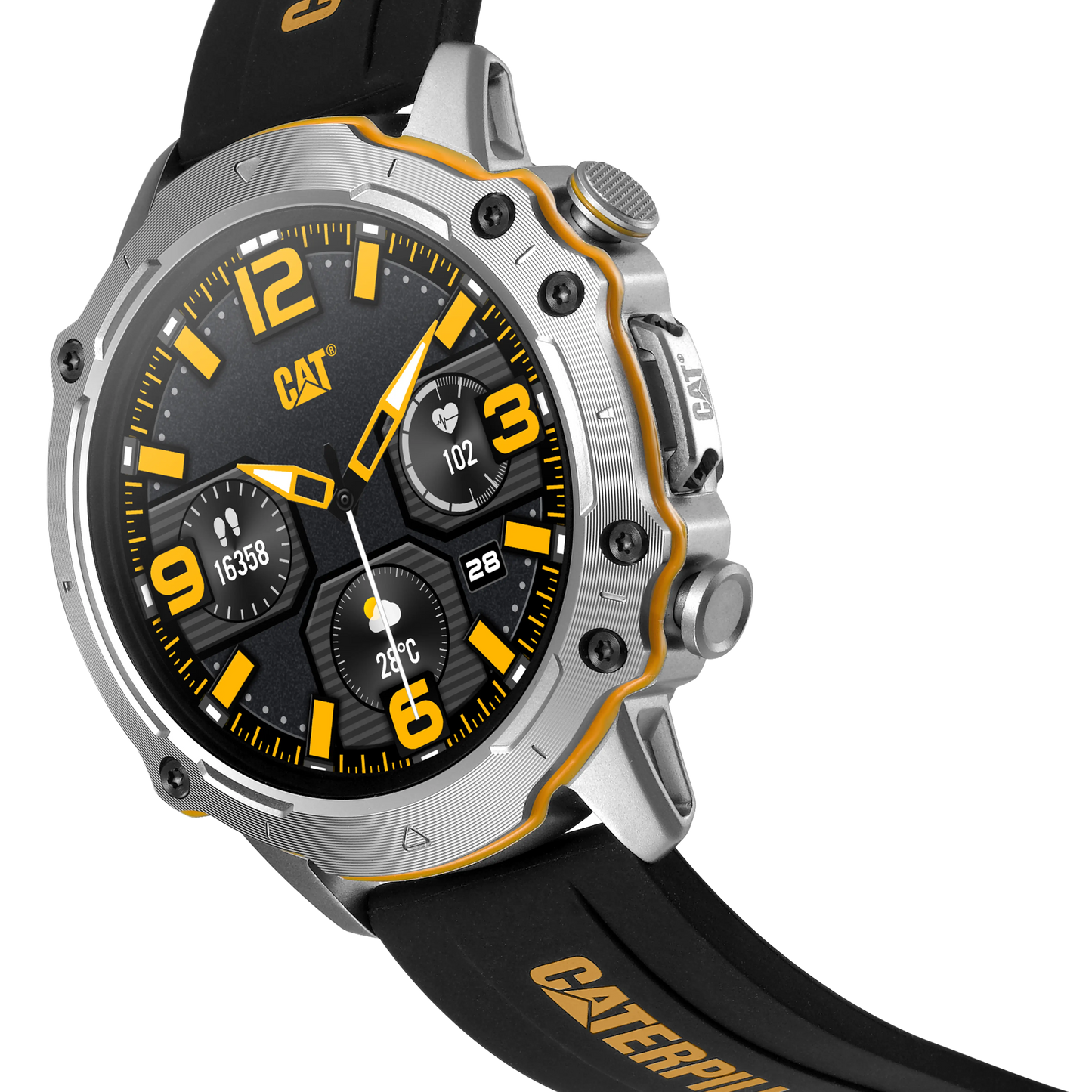 CATERPILLAR E114021100 Smartwatch Black Silicon Strap