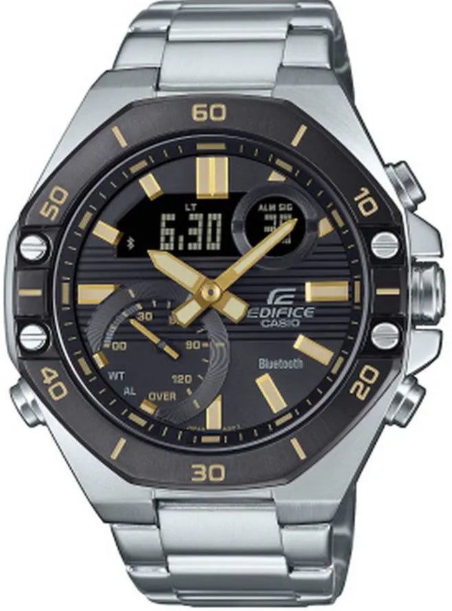 Casio ECB-10DB-1A9EF Edifice Chronograph Stainless Steel Bracelet