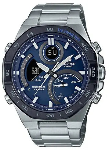 Casio ECB-950DB-2AEF Edifice Solar Stainless Steel Bracelet