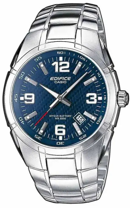 Casio EF-125D-2AVEG Edifice Silver Stainless Steel Bracelet