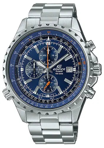 Casio EF-527D-2AVUEF Edifice Silver Stainless Steel Bracelet