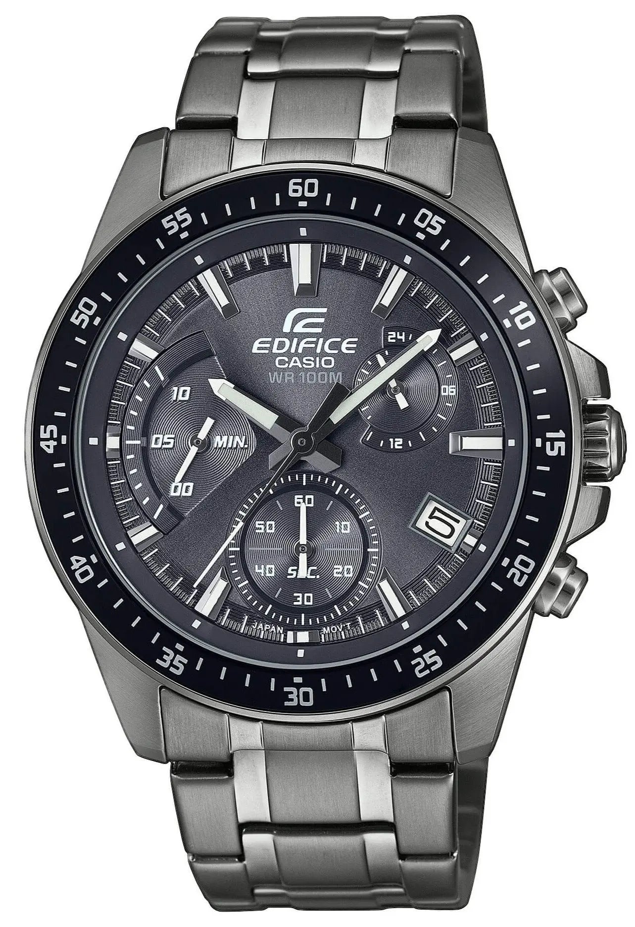Casio EFV-540DC-1CVUEF Edifice Chronograph Grey Stainless Steel Bracelet