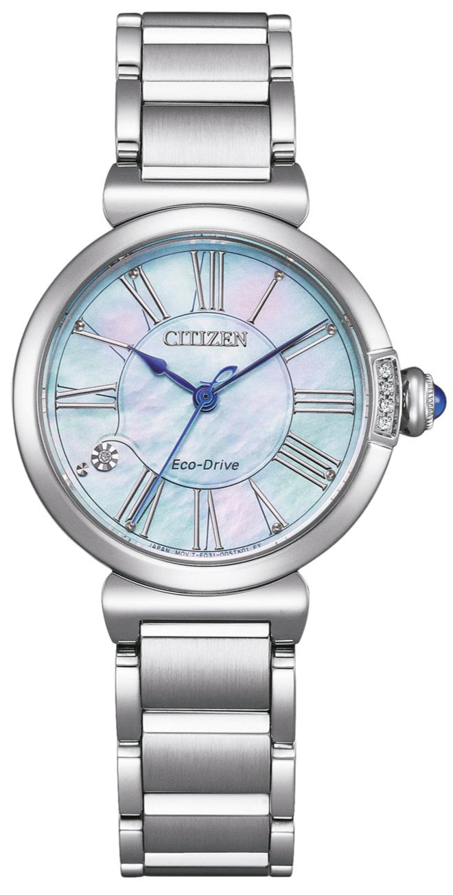 Citizen EM1060-87N Eco-Drive Silver Stainless Steel Bracelet