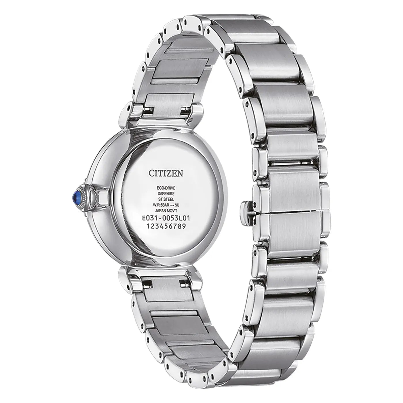 Citizen EM1070-83D Eco-Drive Silver Stainless Steel Bracelet