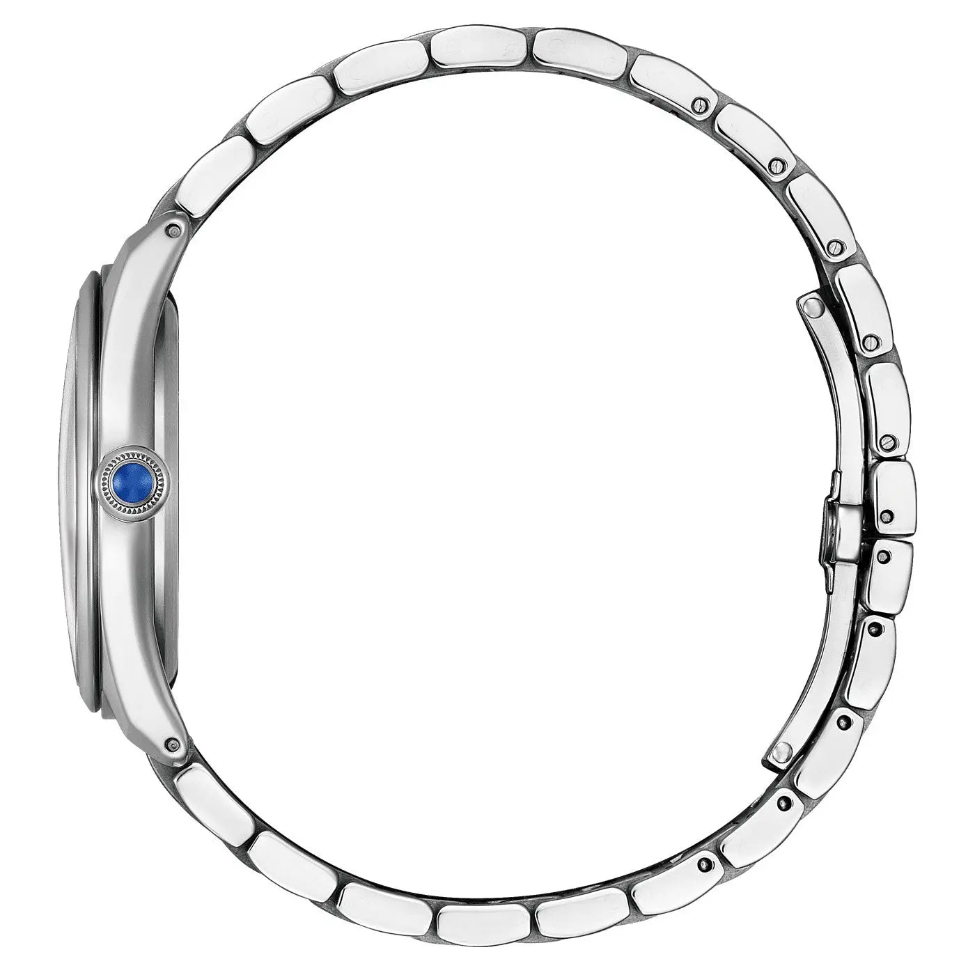 Citizen EM1140-80X Eco-Drive Silver Stainless Steel Bracelet
