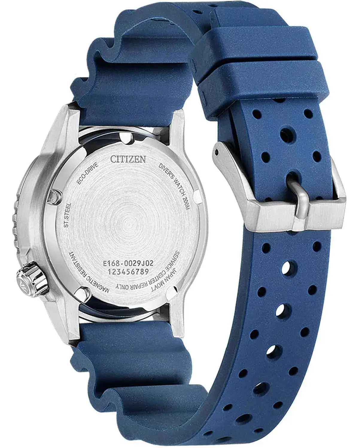 Citizen EO2021-05L Promaster Eco-Drive Divers Blue Rubber Strap