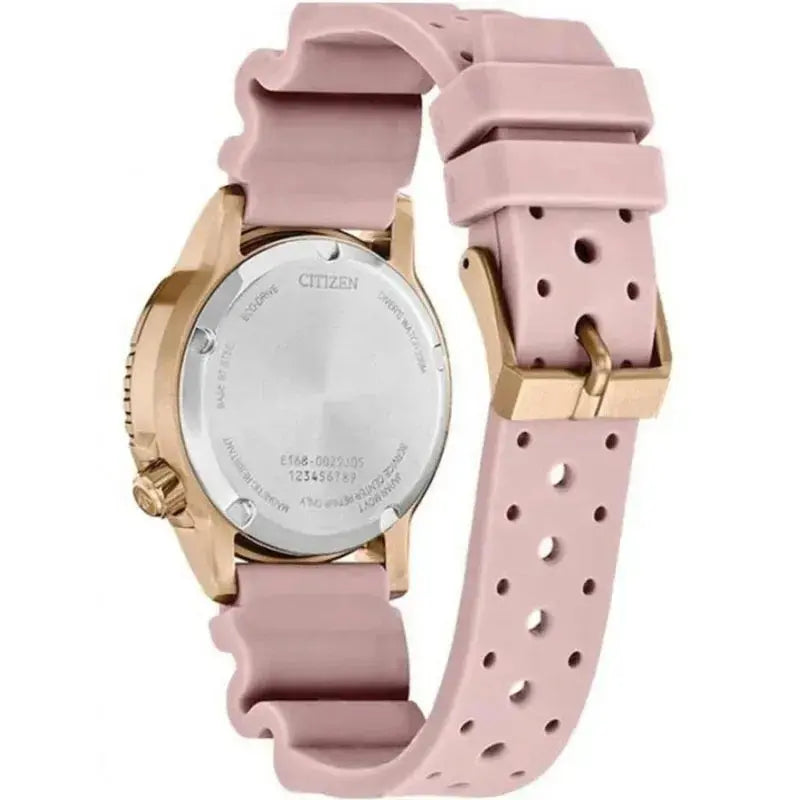 Citizen EO2023-00A Promaster Eco-Drive Divers Pink Rubber Strap