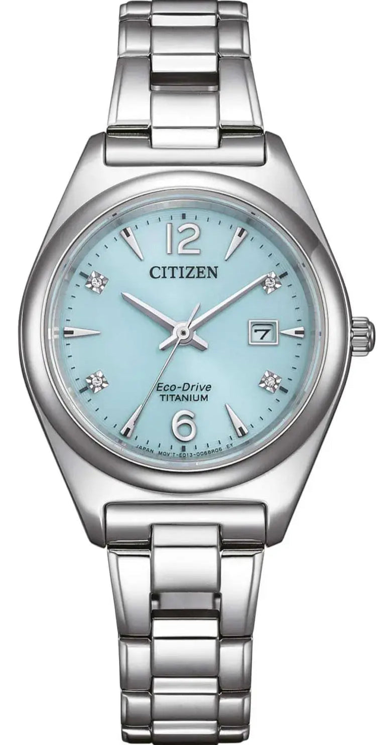Citizen EW2601-81M Eco-Drive Titanium Bracelet