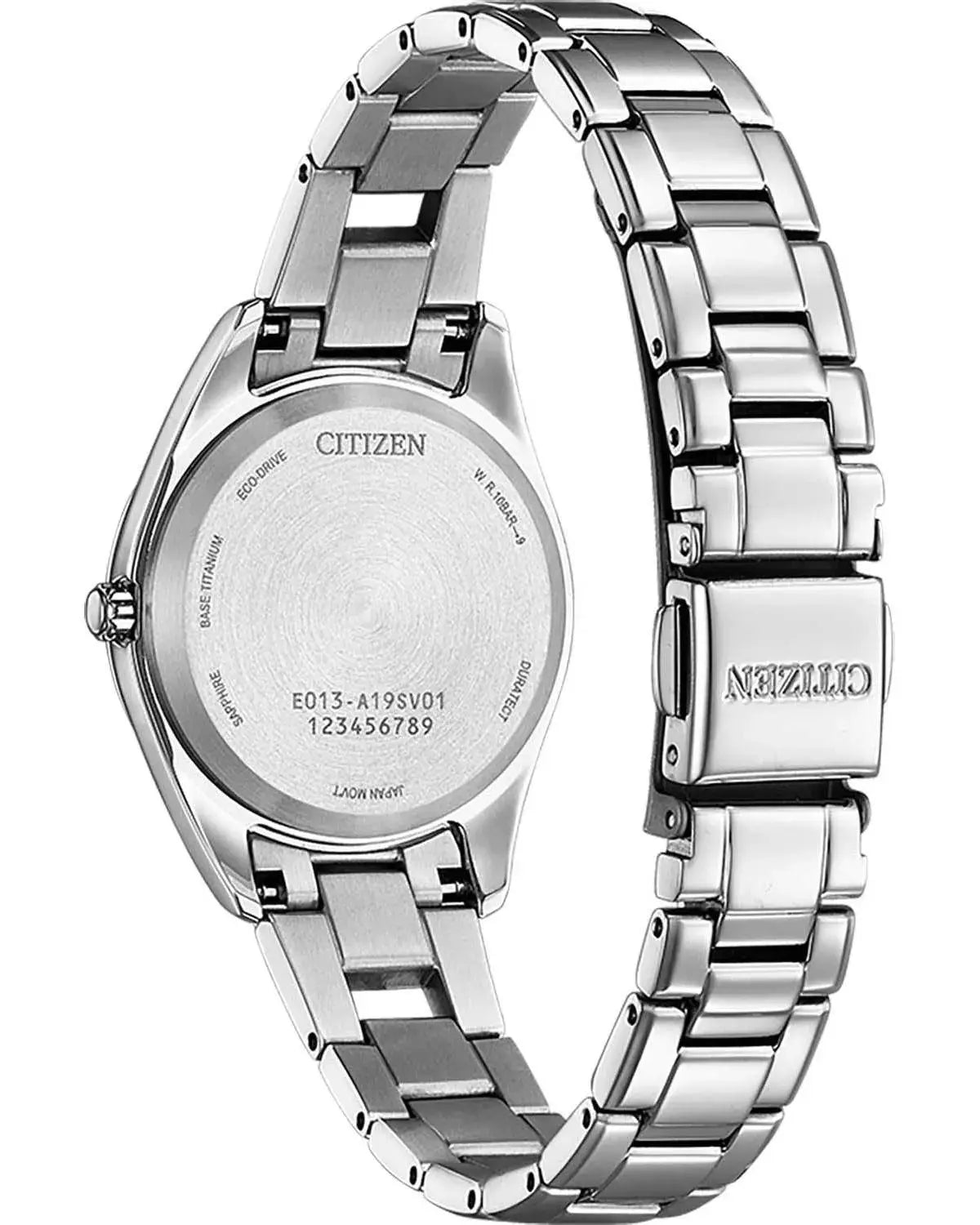 Citizen EW2601-81Z Eco-Drive Titanium Bracelet