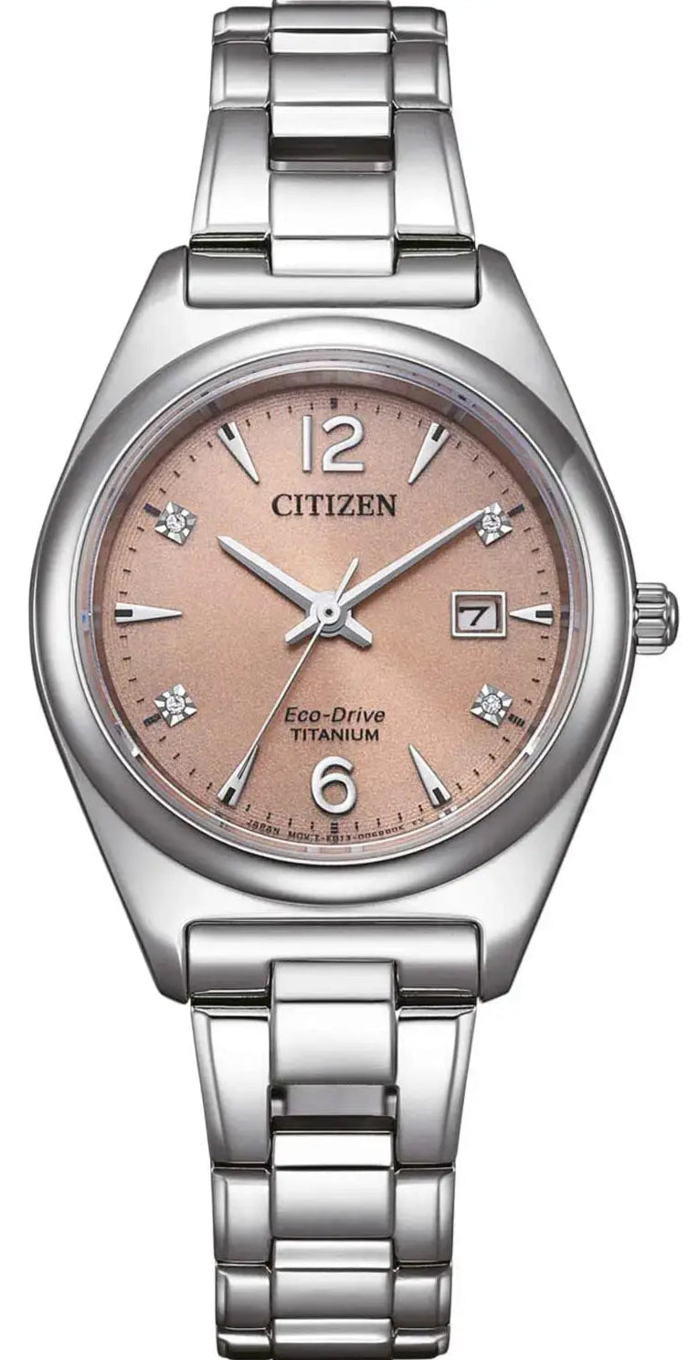 Citizen EW2601-81Z Eco-Drive Titanium Bracelet