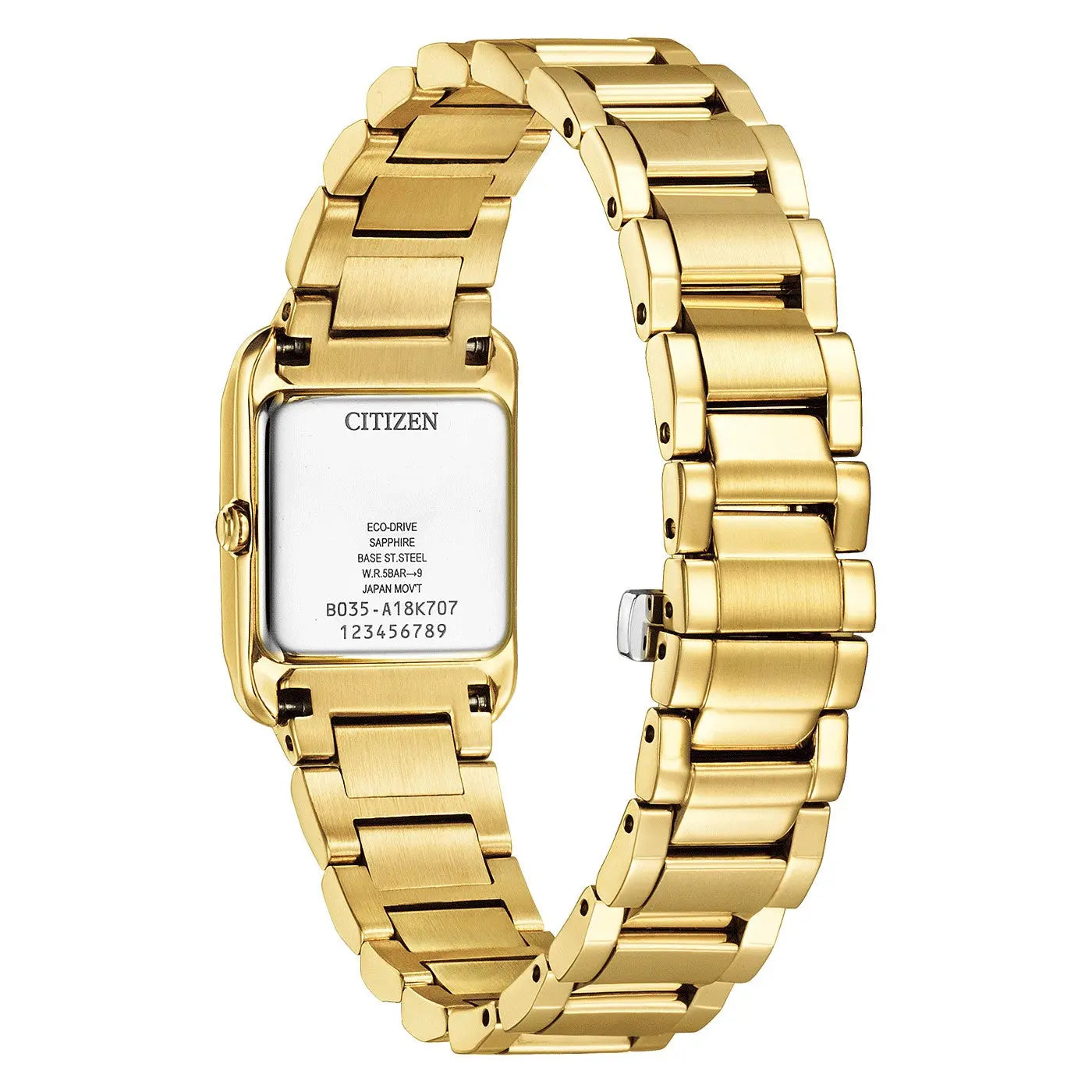 Citizen EW5602-81D Eco-Drive Gold Stainless Steel Bracelet