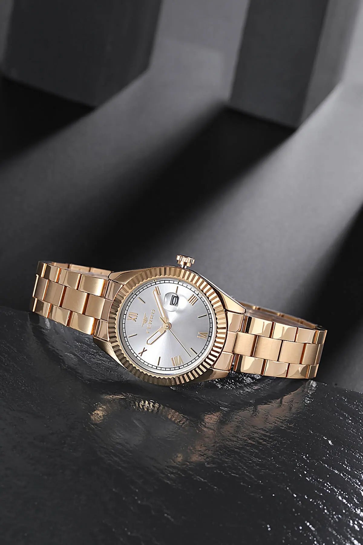 Ferro F21127AWT-B Gold Stainless Steel Bracelet
