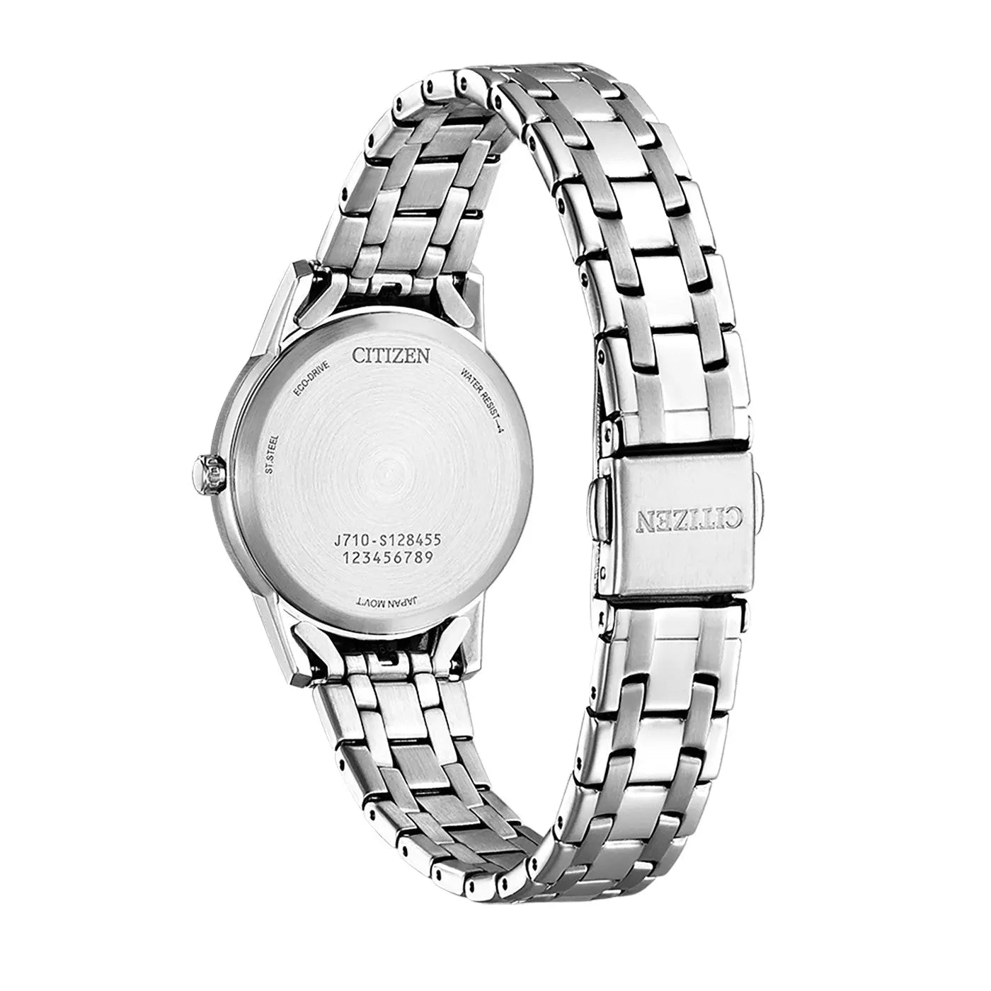 Citizen FE1240-81L Eco-Drive Silver Stainless Steel Bracelet