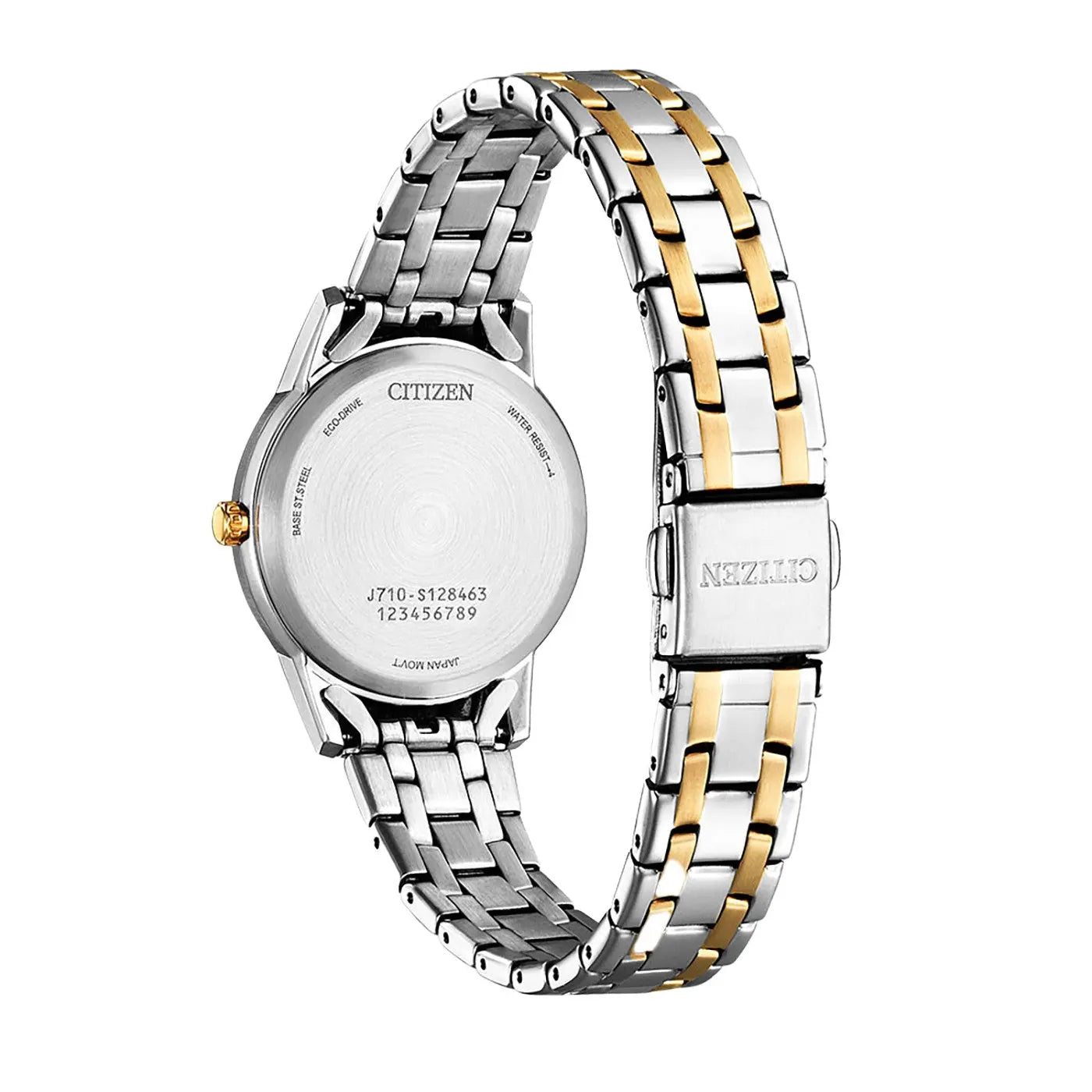Citizen FE1246-85A Eco-Drive Two Tone Stainless Steel Bracelet