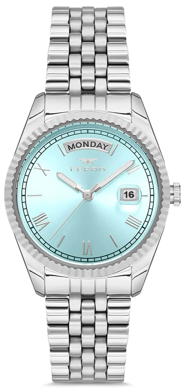 Ferro FL21131AWT-A15 Silver Stainless Steel Bracelet