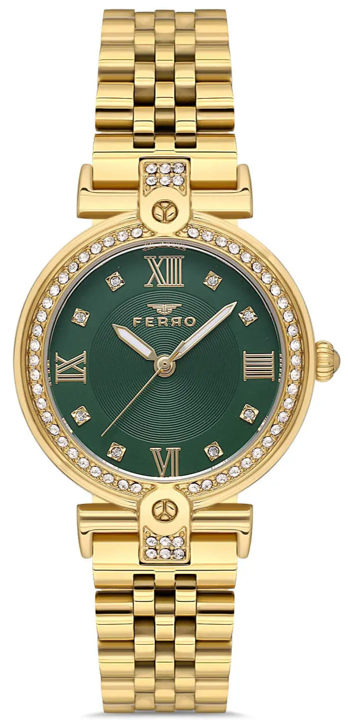 Ferro FL21390AWT-B6 Gold Stainless Steel Bracelet