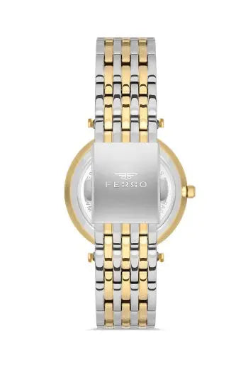 Ferro FL21449AWT-D Two Tone Stainless Steel Bracelet