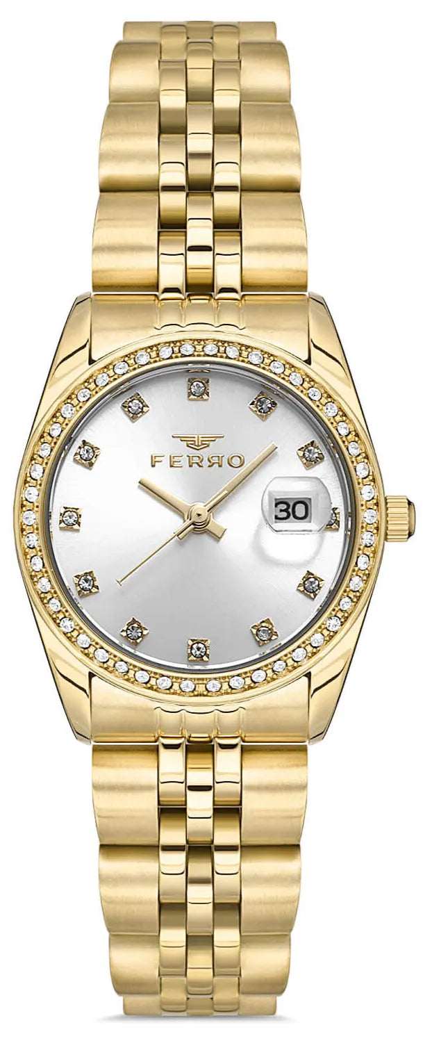 Ferro FL21450AWT-B Gold Stainless Steel Bracelet