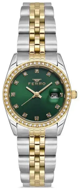 Ferro FL21450AWT-D6 Two Tone Stainless Steel Bracelet