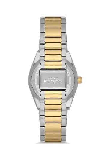 Ferro FL21487AWT-D Two Tone Stainless Steel Bracelet