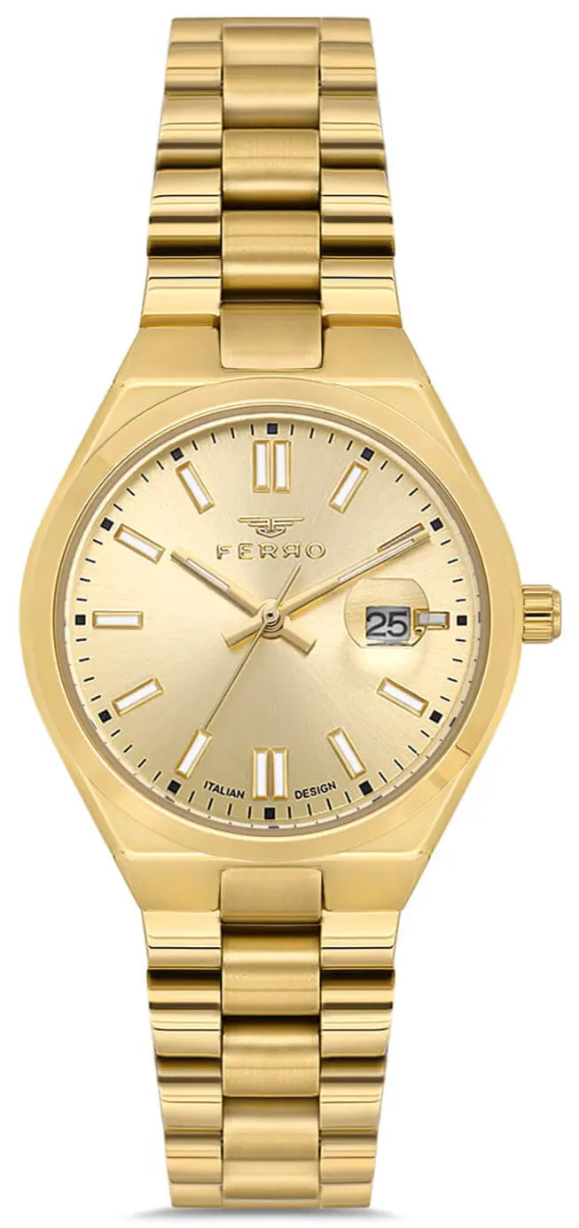 Ferro FL21492AWT-B4 Gold Stainless Steel Bracelet