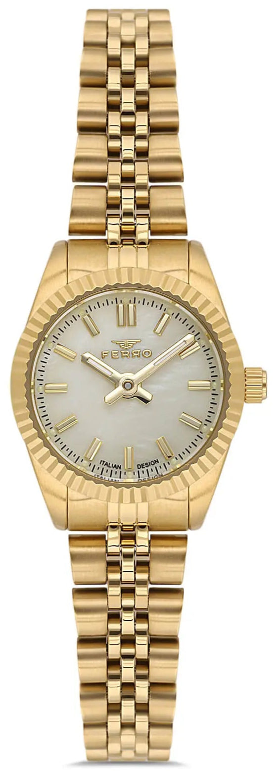 Ferro FL21595AWT-B4 Gold Stainless Steel Bracelet