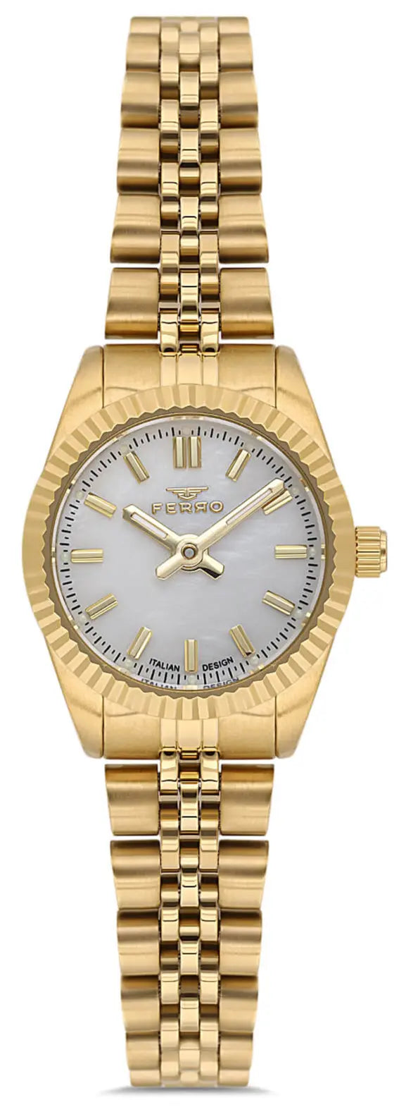 Ferro FL21595AWT-B Gold Stainless Steel Bracelet