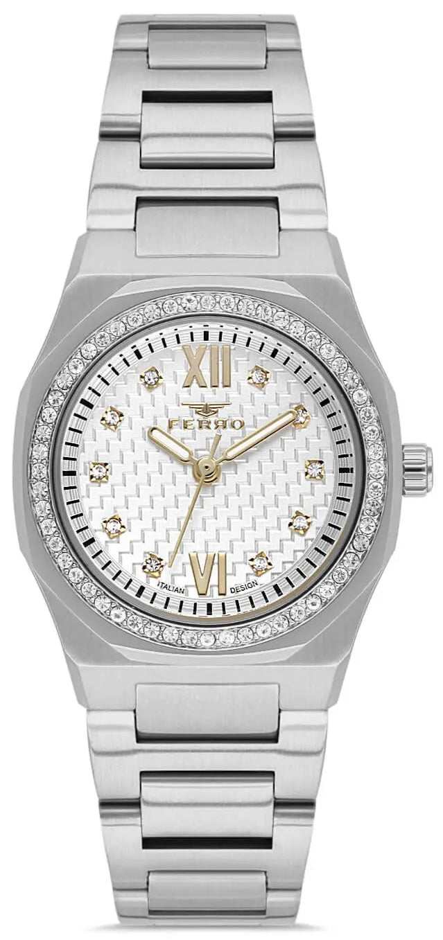 Ferro FL21616AWT-A Silver Stainless Steel Bracelet