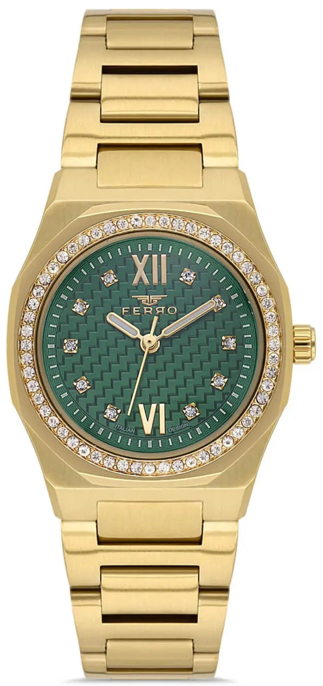 Ferro FL21616AWT-B6 Gold Stainless Steel Bracelet