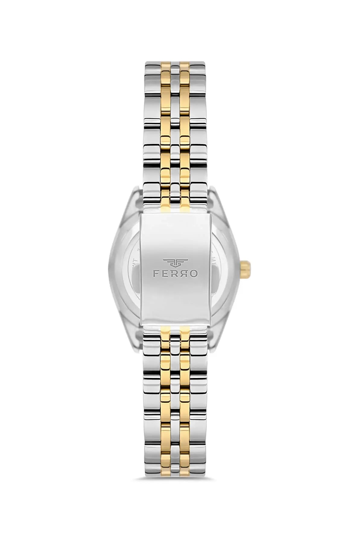 Ferro FL21618AWT-D Two Tone Stainless Steel Bracelet