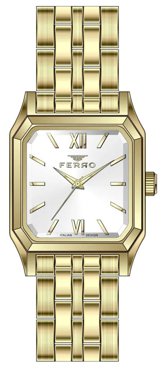 Ferro FL21775AWT-B Gold Stainless Steel Bracelet