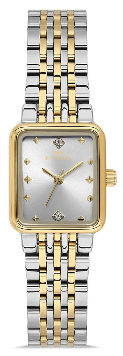 Ferro FL21791AWT-D Two Tone Stainless Steel Bracelet