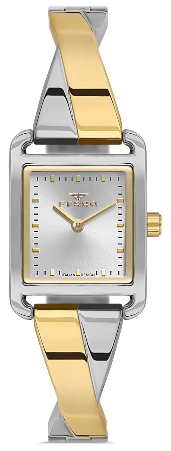 Ferro FL40155A-D Two Tone Stainless Steel Bracelet