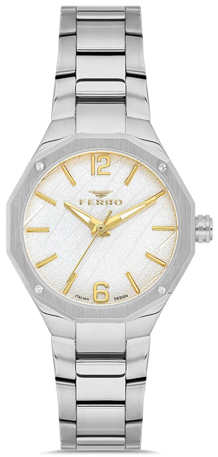 Ferro FL43018A-A Silver Stainless Steel Bracelet