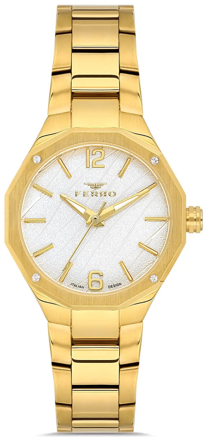 Ferro FL43018A-B Gold Stainless Steel Bracelet