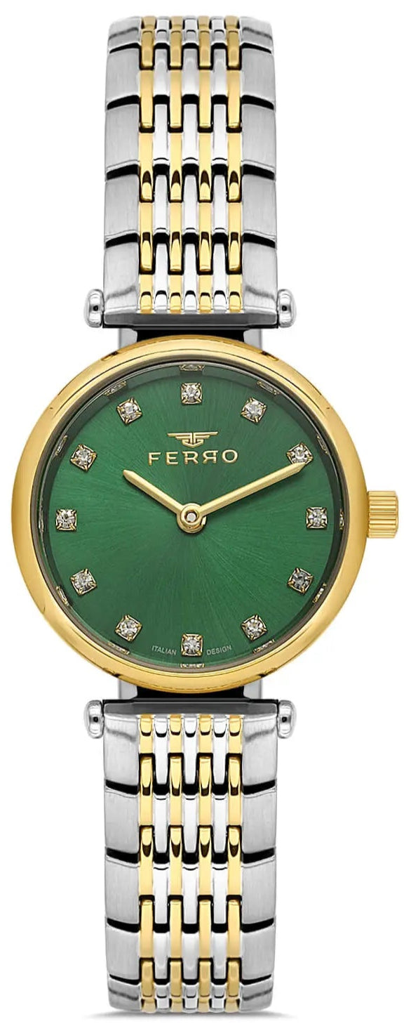 Ferro FL43020A-D6 Two Tone Stainless Steel Bracelet
