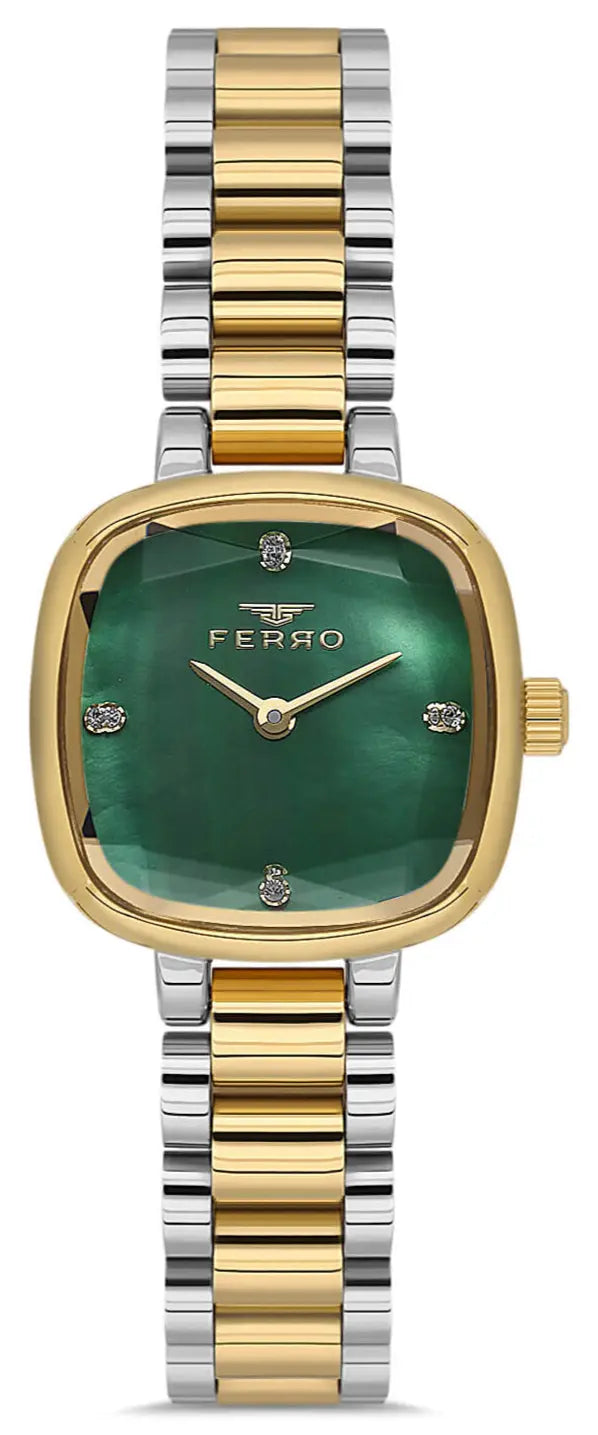 Ferro FL43028A-D6 Two Tone Stainless Steel Bracelet