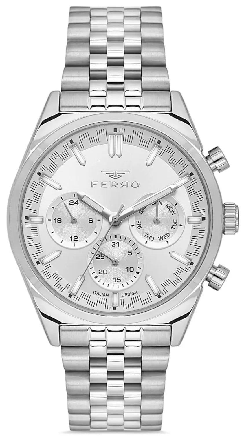 Ferro FM11647AWT-A Multifunction Stainless Steel Bracelet