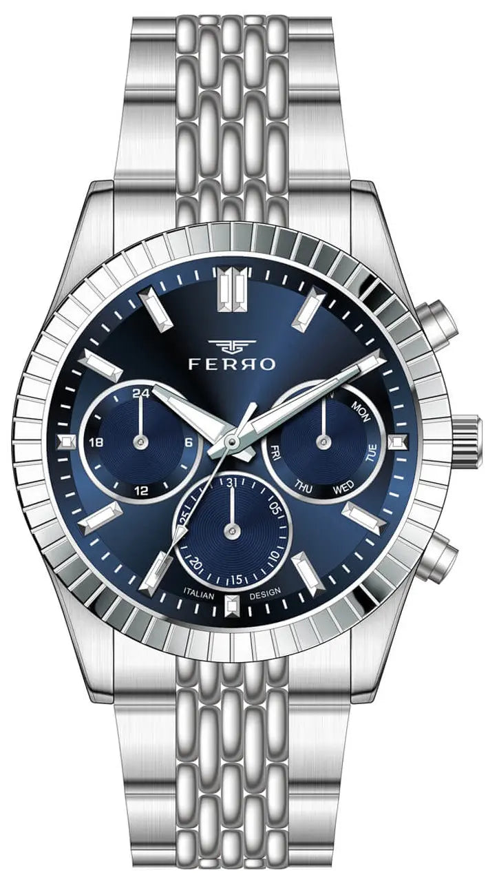 Ferro FM11756AWT-A3 Multifunction Stainless Steel Bracelet