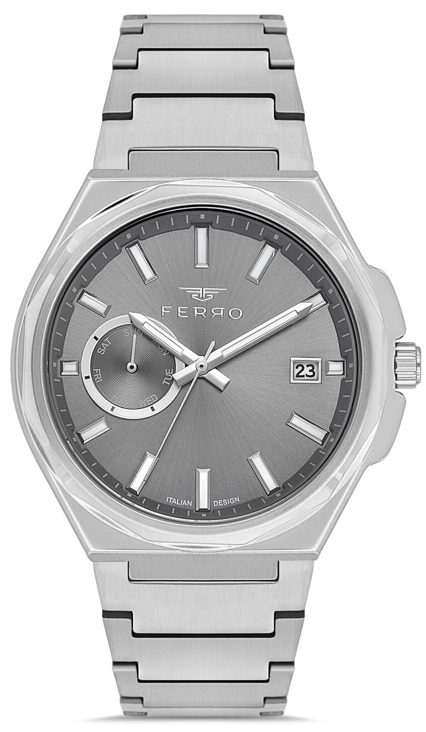 Ferro FM11765AWT-A4 Multifunction Stainless Steel Bracelet Ferro