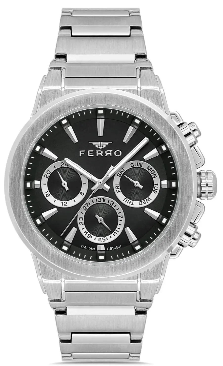 Ferro FM40123A-A2 Multifunction Stainless Steel Bracelet