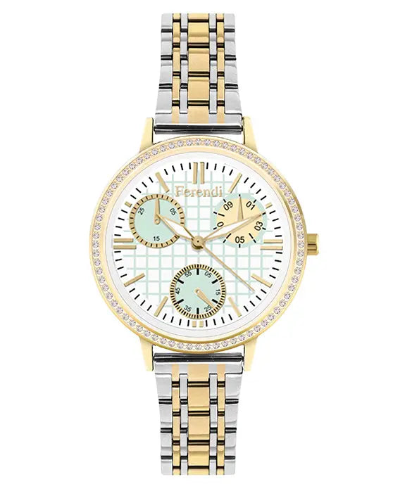 Ferendi FR2601GS-221 Comely Two Tone Stainless Steel Bracelet