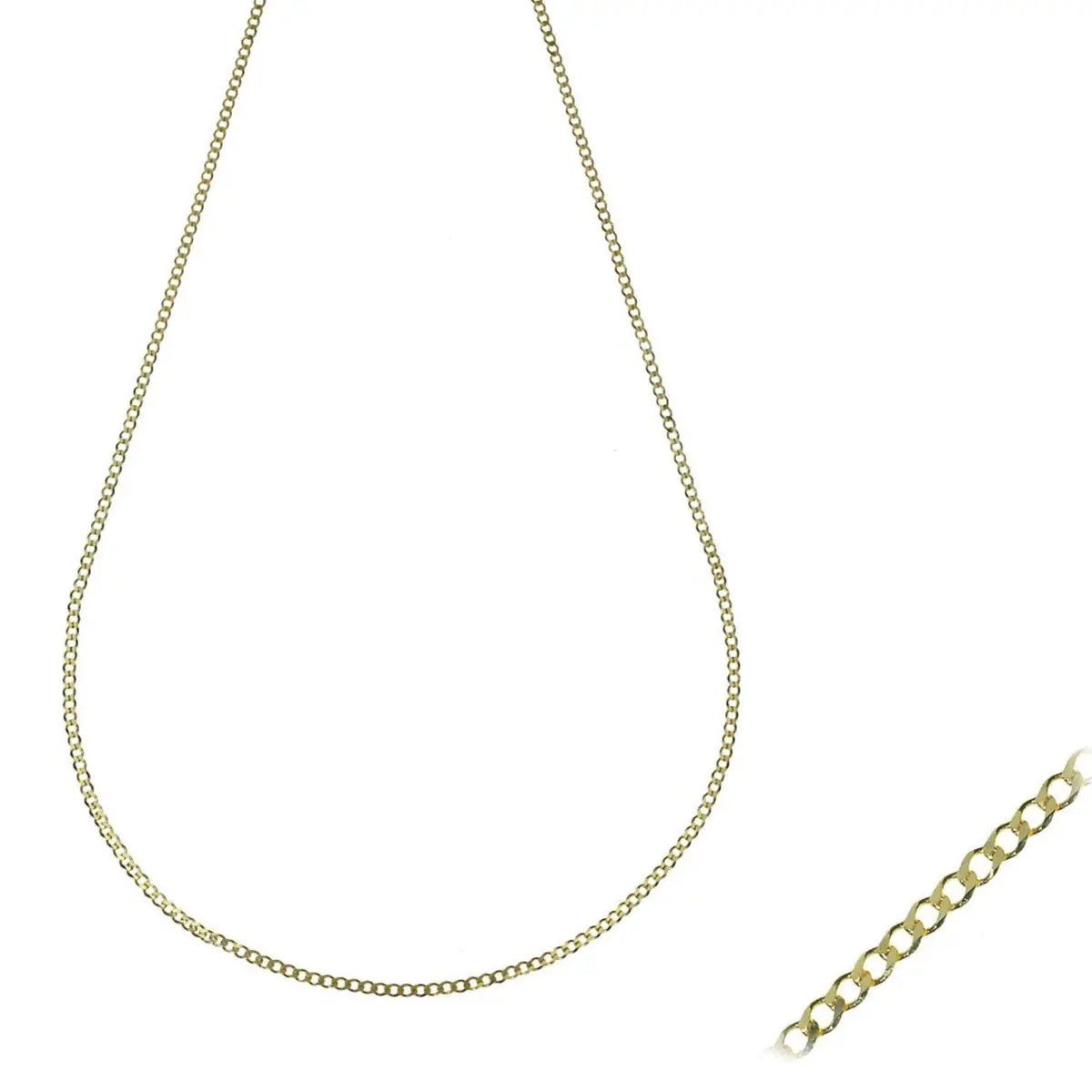 Neck Chain PAL20 K14 Gold 45cm