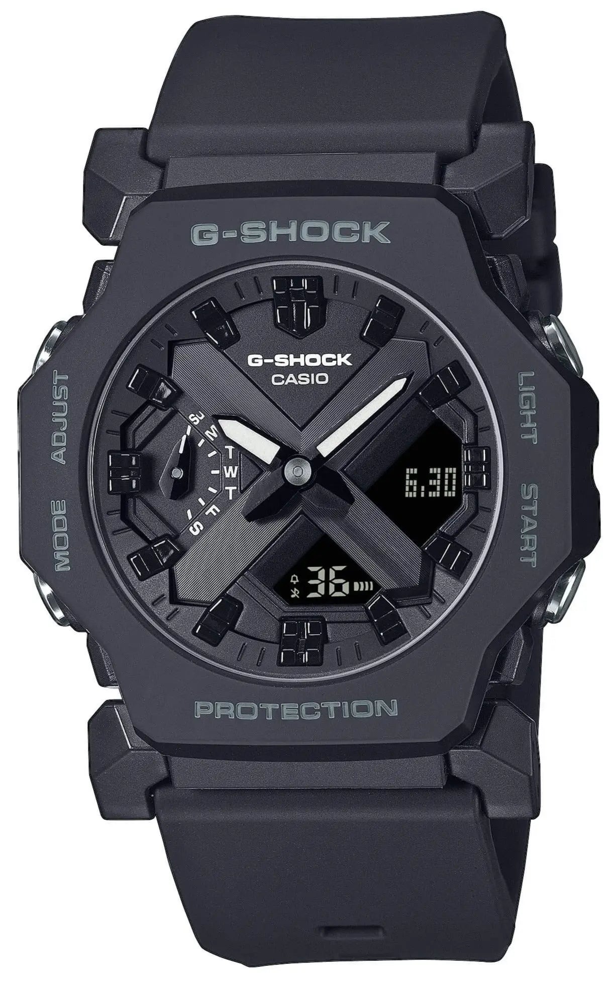 Casio GA-2300-1AER G-Shock Black Rubber Strap