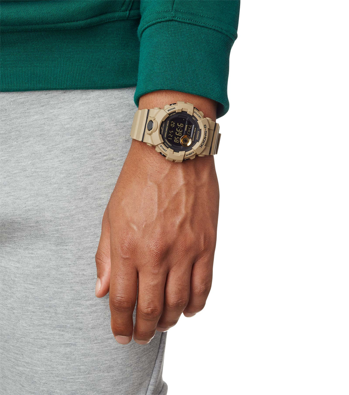 Casio GBD-800UC-5ER G-Shock Bluetooth Brown Rubber Strap