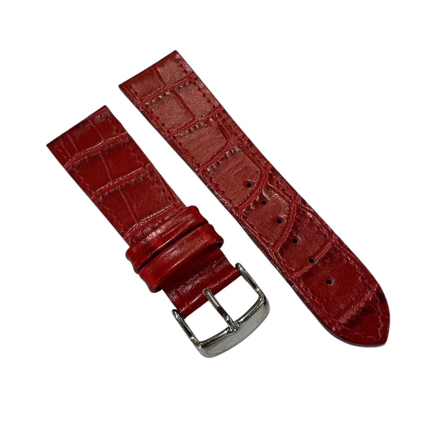 Λουρί GGL100 Red Leather Strap N24